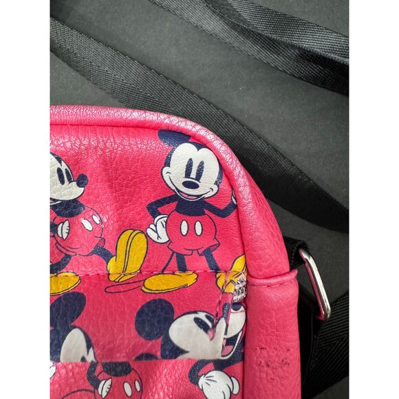 BUCKLE DOWN DISNEY Mickey Mouse ROSE PINK CROSSBODY WALLET SHOULDER BAG - Picture 10 of 15